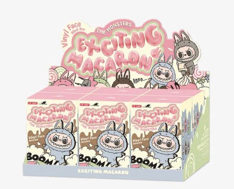 The Monsters - Exciting Macarons Vinyl Face Blind Box, Random Design