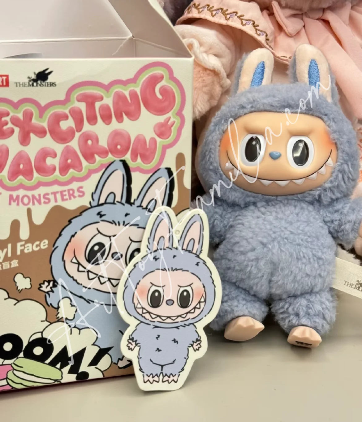 The Monsters - Exciting Macarons Vinyl Face Blind Box, Random Design